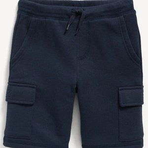 OLD NAVY Fleece Cargo Jogger Shorts (At Knee) - Large (10-12)